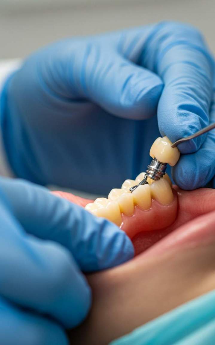 Fabrication de prothèses sur implant Charny